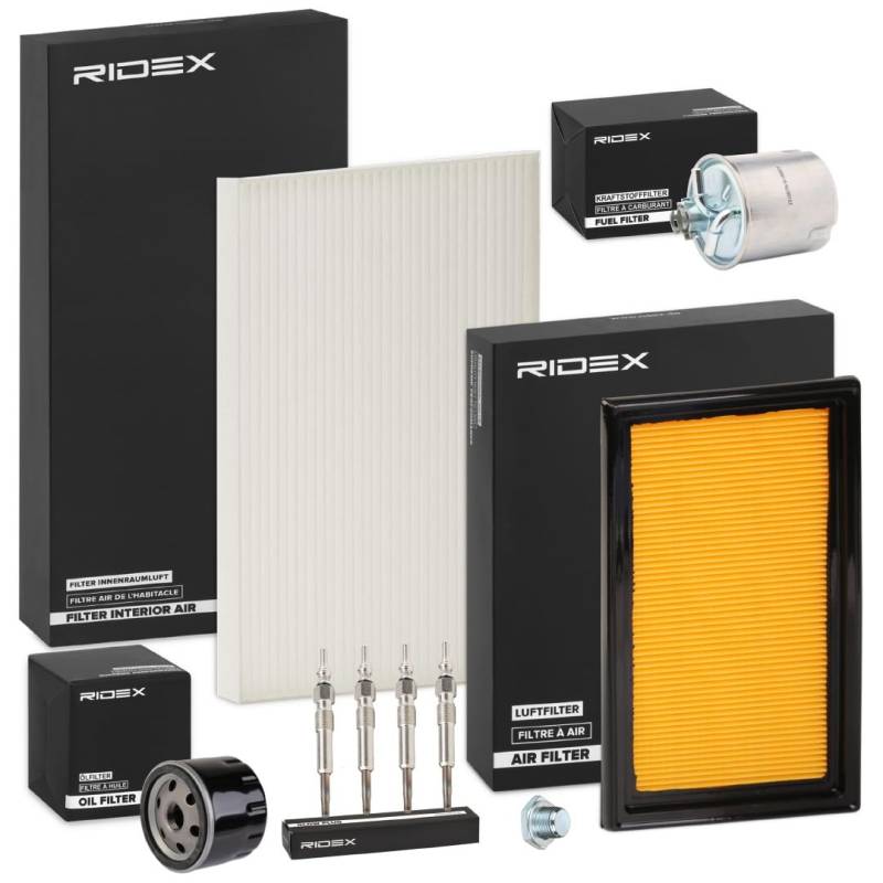 RIDEX Inspektionspaket Filterset von RIDEX