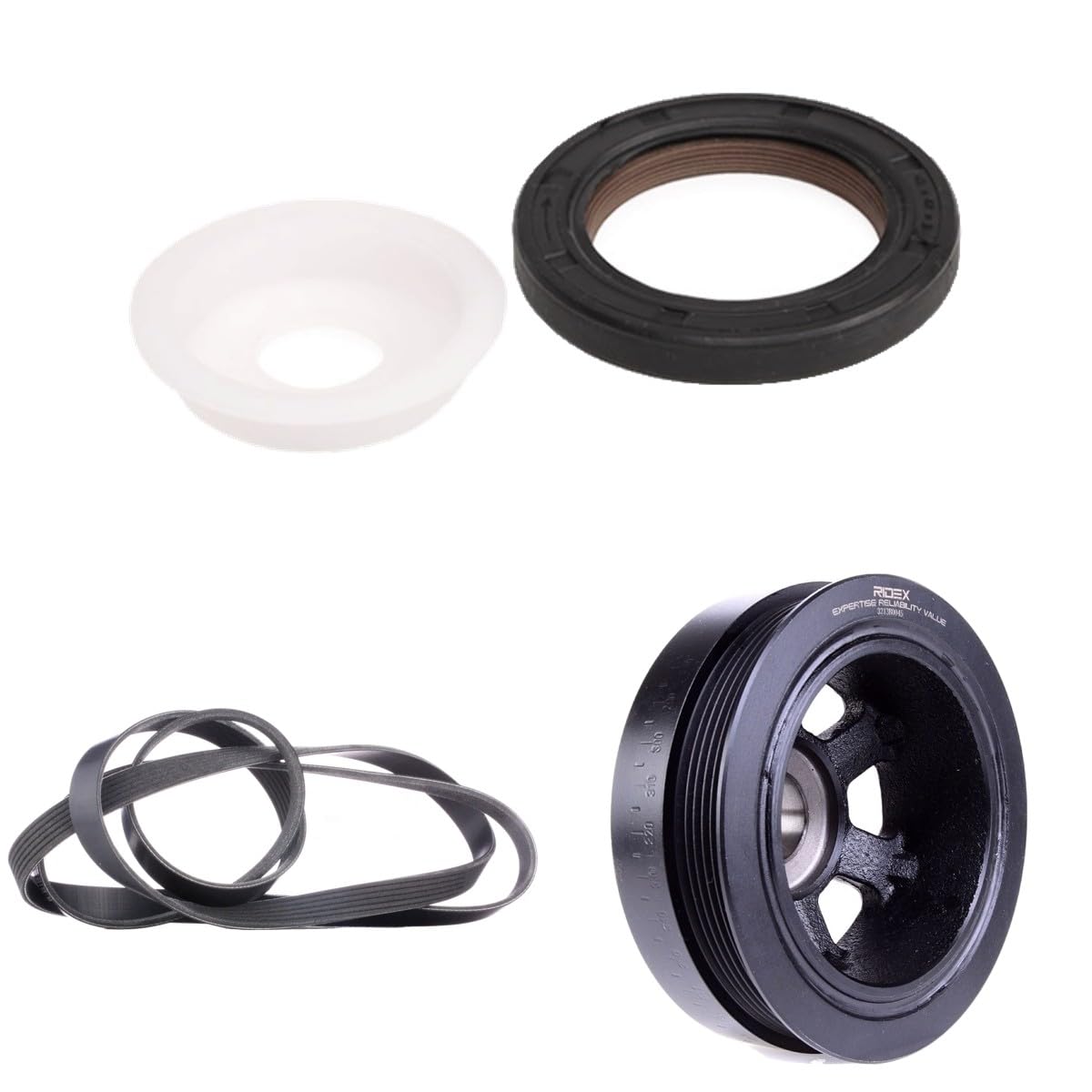 RIDEX 542R0596 Keilrippenriemensatz Keilrippenriemensatz 6Rippenanzahl + Spannrolle + Umlenkrolle EPDM (Ethylen-Propylen-Dien-Kautschuk) RIDEX 542R0596 Keilrippenriemensatz Keilrippenriemensatz 6Rippenanzahl + Spannrolle + Umlenkrolle EPDM (Ethylen-Propylen-Dien-Kautschuk) von RIDEX