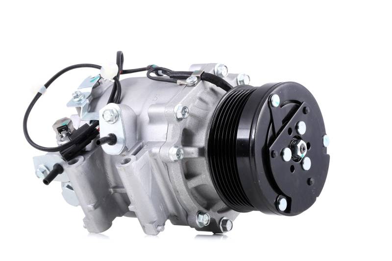 RIDEX 447K0096 A/C Kompressor für Klimaanlage Klimakompressor mit ID: TRSE07 Kältemittel: R134a PAG 46 mit 100mm Riemenscheibe Rillen: 7 von RIDEX