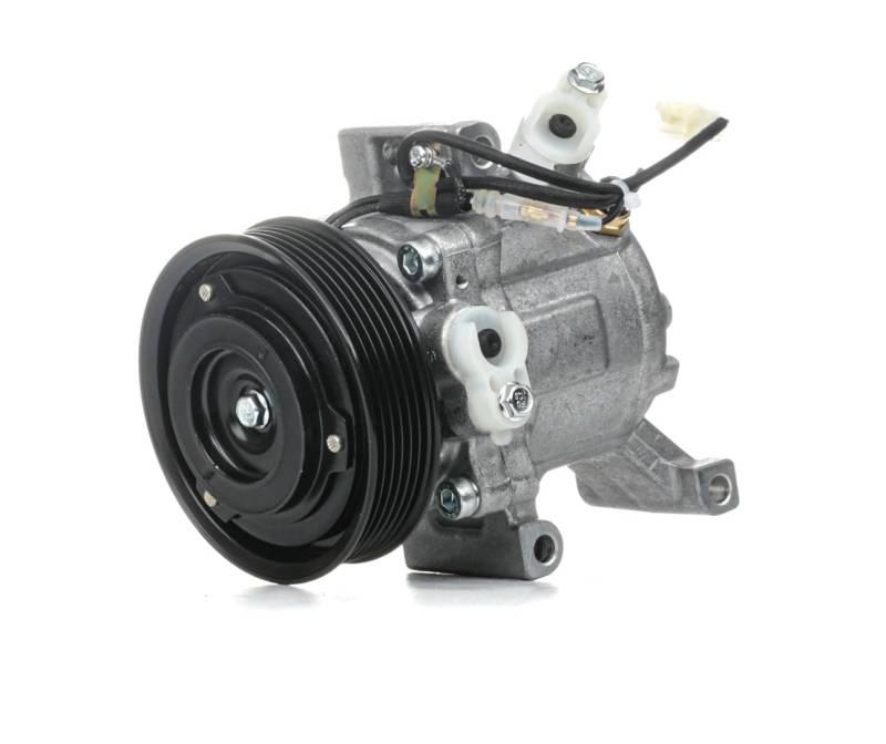 RIDEX 447K0566 A/C Kompressor für Klimaanlage Klimakompressor mit ID: SV07C Kältemittel: R134a PAG 46 mit 108mm Riemenscheibe Rippenanzahl: 6 von RIDEX