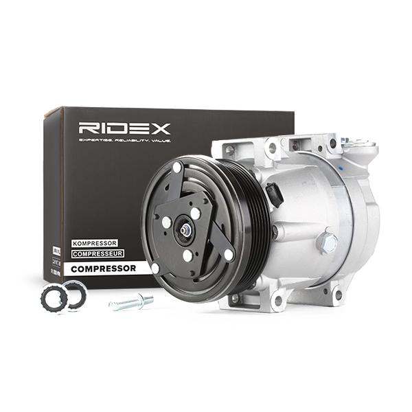 RIDEX Kompressor CHEVROLET,DAEWOO 447K0049 700772,96539392,95907417 Klimakompressor,Klimaanlage Kompressor,Kompressor, Klimaanlage 95925480,96246405 von RIDEX