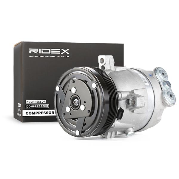 RIDEX Kompressor OPEL,VAUXHALL 447K0123 1854124,1135019,1135349 Klimakompressor,Klimaanlage Kompressor,Kompressor, Klimaanlage 1854008,1854034,9196938 von RIDEX