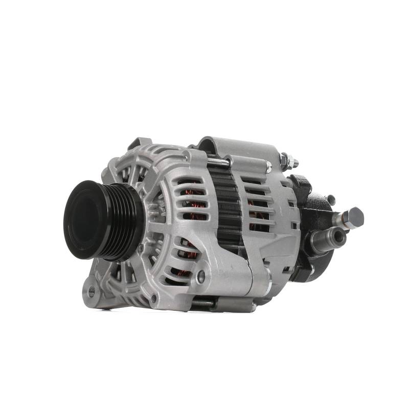 RIDEX 4G0301 Lichtmaschine Generator Alternator 120A 12, 14V im Uhrzeigersinn mit Freilaufriemenscheibe von RIDEX