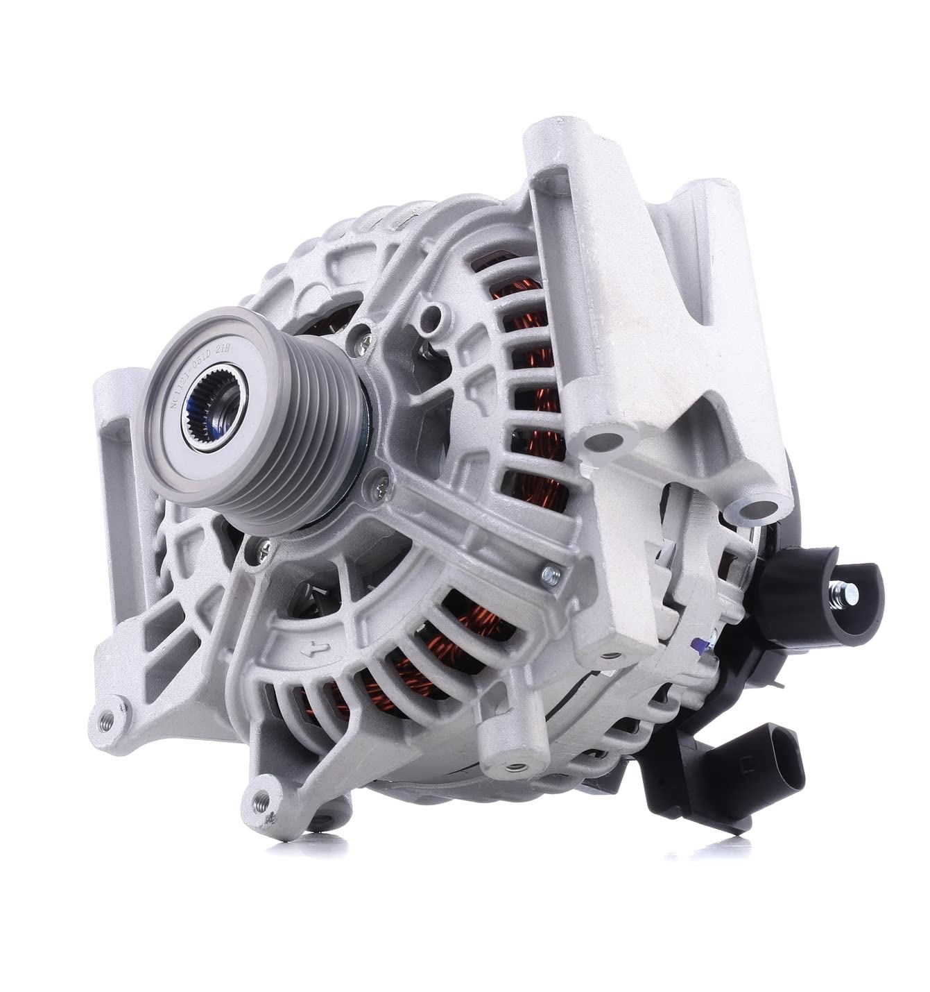 RIDEX 4G0150 Lichtmaschine Generator Alternator 200A 12V mit Freilaufriemenscheibe von RIDEX