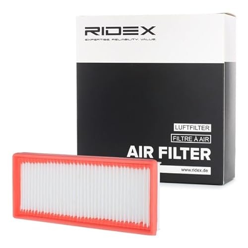 RIDEX 8A0186 Motor Luftfilter Rechteckig von RIDEX