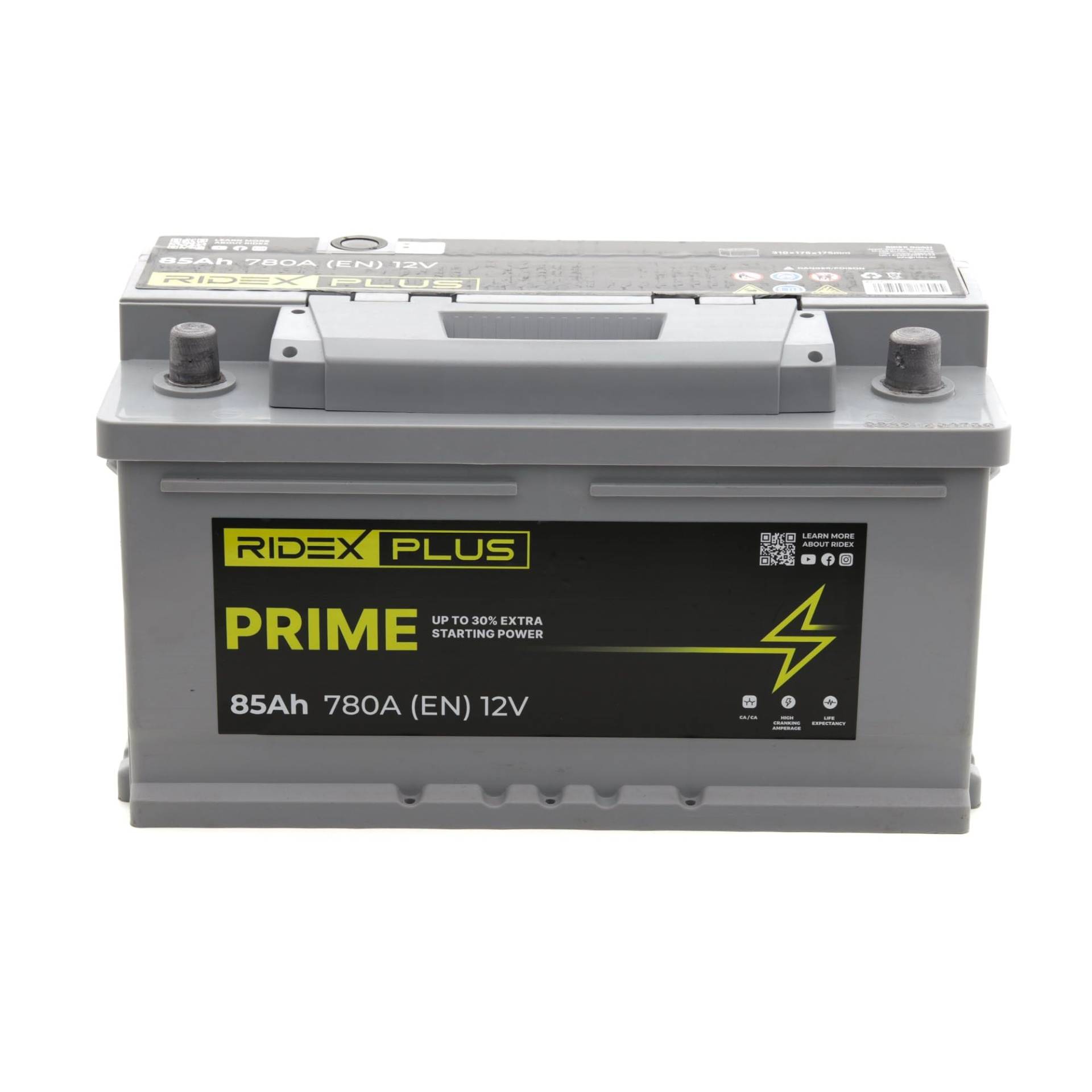RIDEX PLUS 85Ah 780A 1S0027P B13 LB4 Starterbatterie RIDEX PLUS 85Ah 780A 1S0027P B13 LB4 Starterbatterie von RIDEX