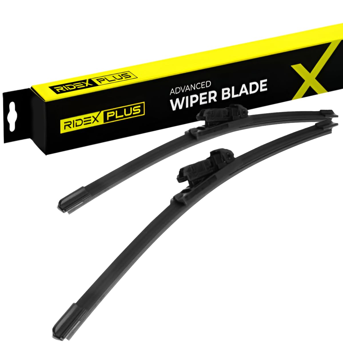 RIDEX PLUS Scheibenwischer Set Wischerblätter Set mit Spoiler Frontscheibenwischer Vorne Wischblattausführung: Rahmenlos Länge 1: 650mm Länge 2: 500mm 298W0082P RIDEX PLUS Scheibenwischer Set Wischerblätter Set mit Spoiler Frontscheibenwischer Vorne Wischblattausführung: Rahmenlos Länge 1: 650mm Länge 2: 500mm 298W0082P von RIDEX