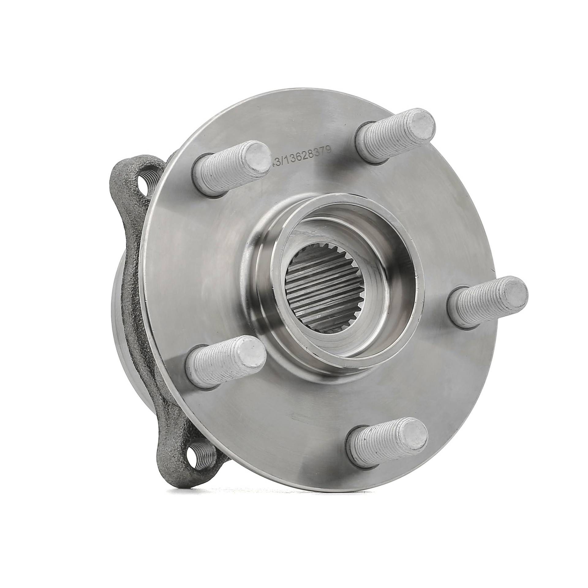 RIDEX Radlagersatz 654W0643 Vorne, Links, Rechts Außendurchmesser: 125mm Innendurchmesser: 28mm mit integriertem ABS-Sensor, mit Radnabe RIDEX Radlagersatz 654W0643 Vorne, Links, Rechts Außendurchmesser: 125mm Innendurchmesser: 28mm mit integriertem ABS-Sensor, mit Radnabe von RIDEX