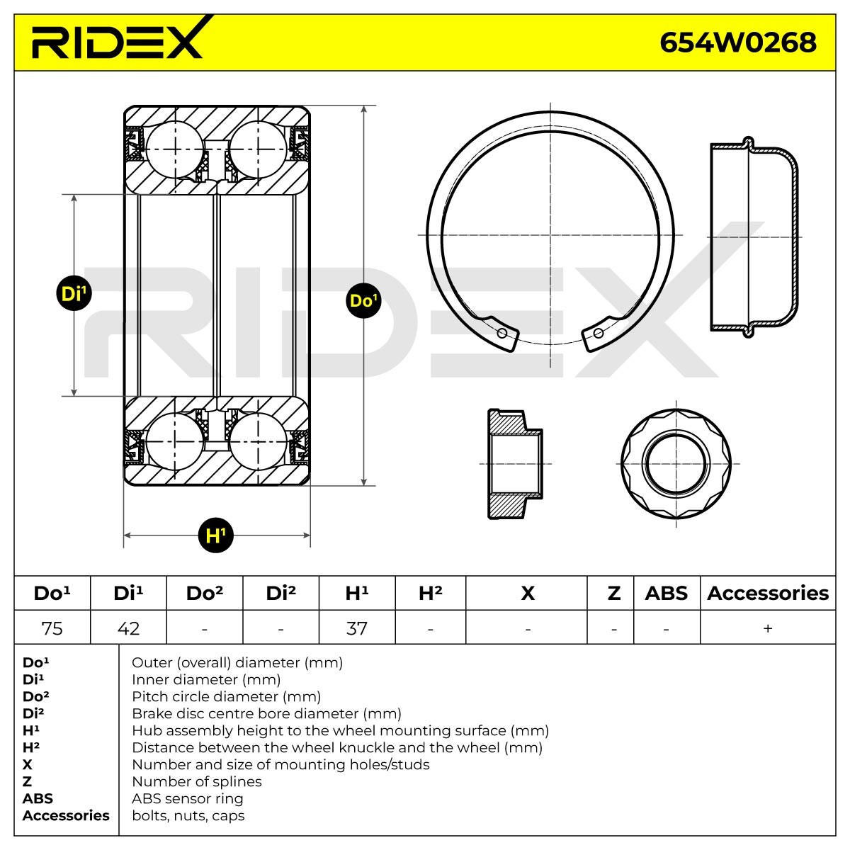 RIDEX Radlagersatz MERCEDES-BENZ 654W0268 1689810627,4149810127,A1689810627 Radlager,Radlager & Radlagersatz RIDEX Radlagersatz MERCEDES-BENZ 654W0268 1689810627,4149810127,A1689810627 Radlager,Radlager & Radlagersatz von RIDEX