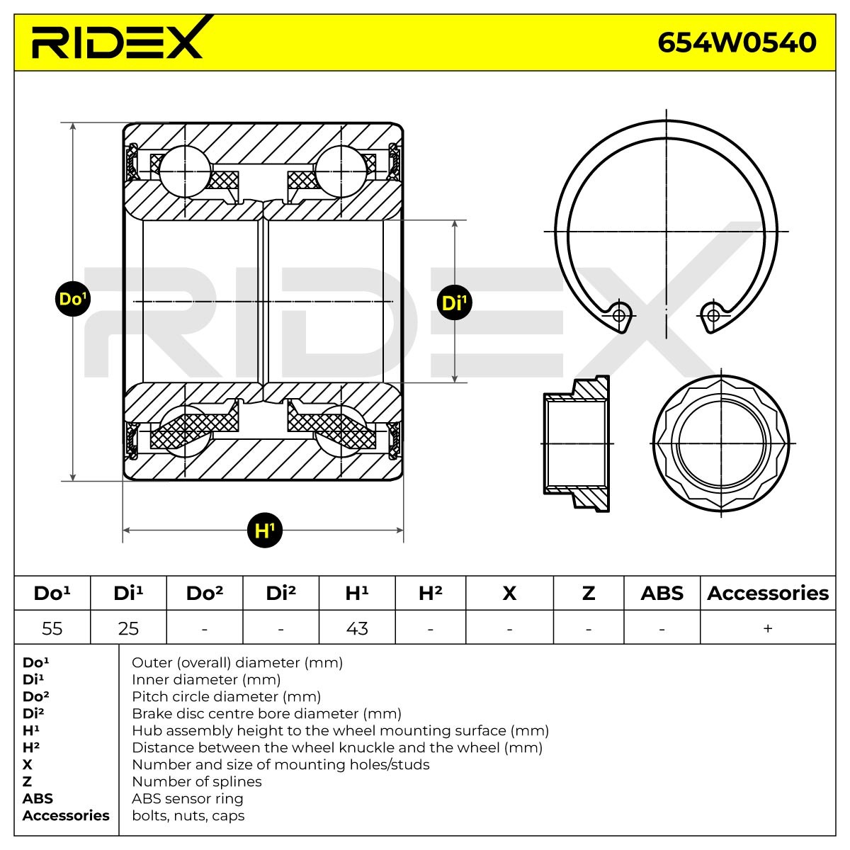 RIDEX Radlagersatz MERCEDES-BENZ 654W0540 1689810327,A1689810327,4321000QAD Radlager,Radlager & Radlagersatz RIDEX Radlagersatz MERCEDES-BENZ 654W0540 1689810327,A1689810327,4321000QAD Radlager,Radlager & Radlagersatz von RIDEX