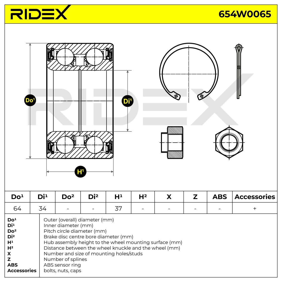 RIDEX Radlagersatz VW,OPEL,CHEVROLET 654W0065 94536117,90279332,94535254 Radlager,Radlager & Radlagersatz 0328104,1603192,328104,94535249,95983139 RIDEX Radlagersatz VW,OPEL,CHEVROLET 654W0065 94536117,90279332,94535254 Radlager,Radlager & Radlagersatz 0328104,1603192,328104,94535249,95983139 von RIDEX