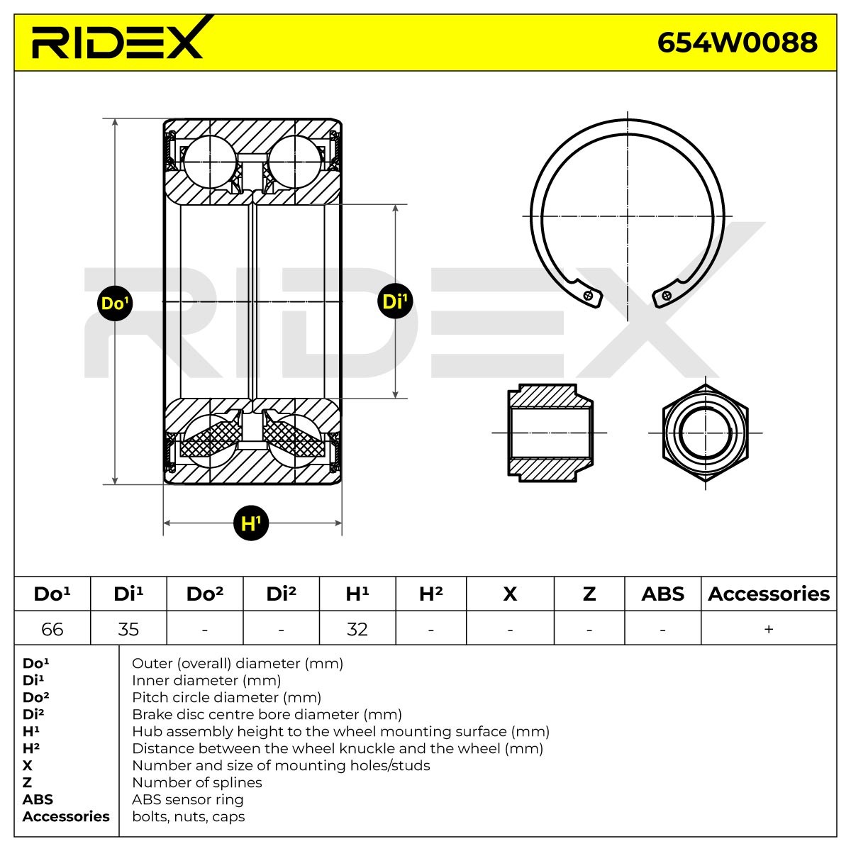 RIDEX Radlagersatz PEUGEOT,CITROËN 654W0088 335018,95603182 Radlager,Radlager & Radlagersatz RIDEX Radlagersatz PEUGEOT,CITROËN 654W0088 335018,95603182 Radlager,Radlager & Radlagersatz von RIDEX