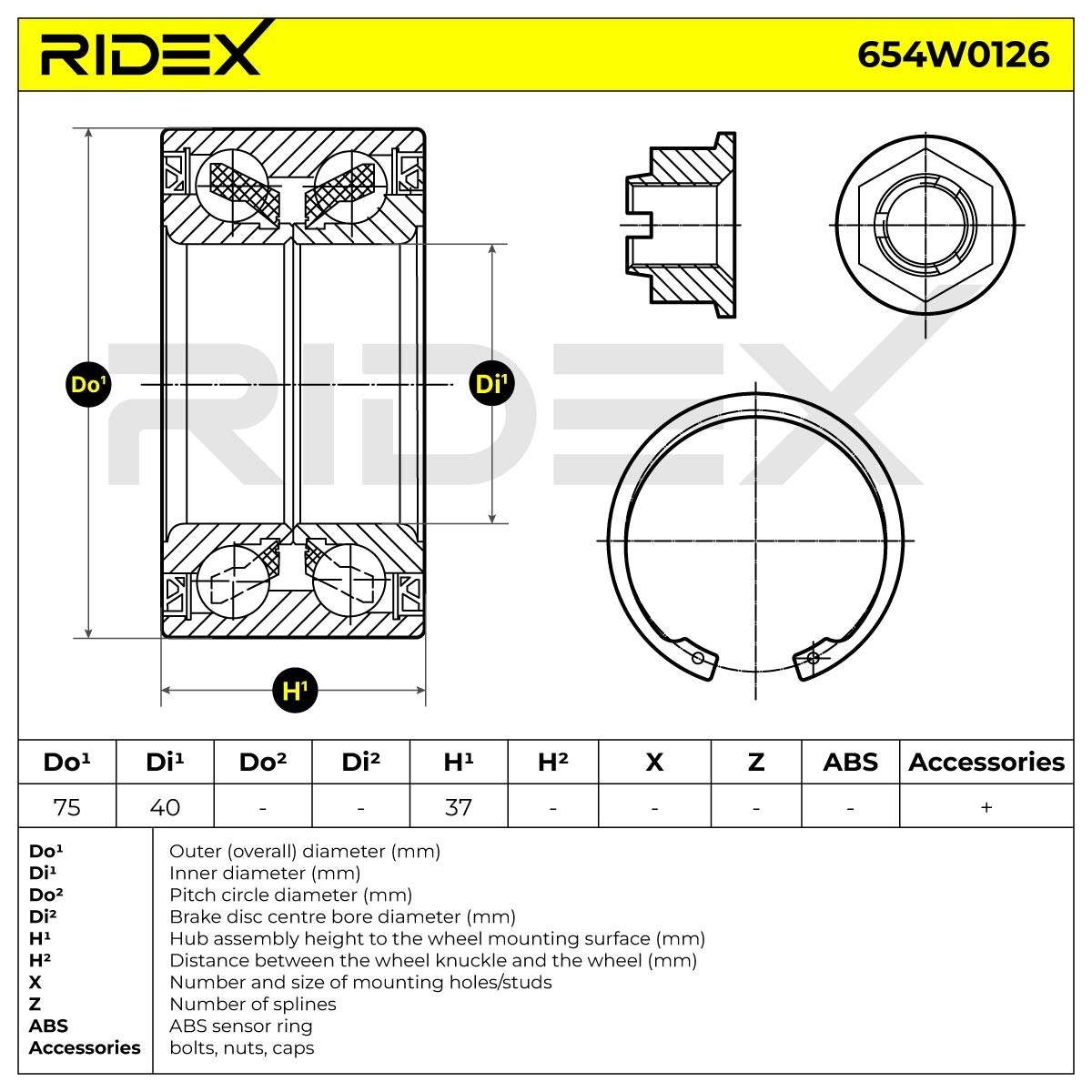 RIDEX Radlagersatz VOLVO 654W0126 30884539 Radlager,Radlager & Radlagersatz RIDEX Radlagersatz VOLVO 654W0126 30884539 Radlager,Radlager & Radlagersatz von RIDEX