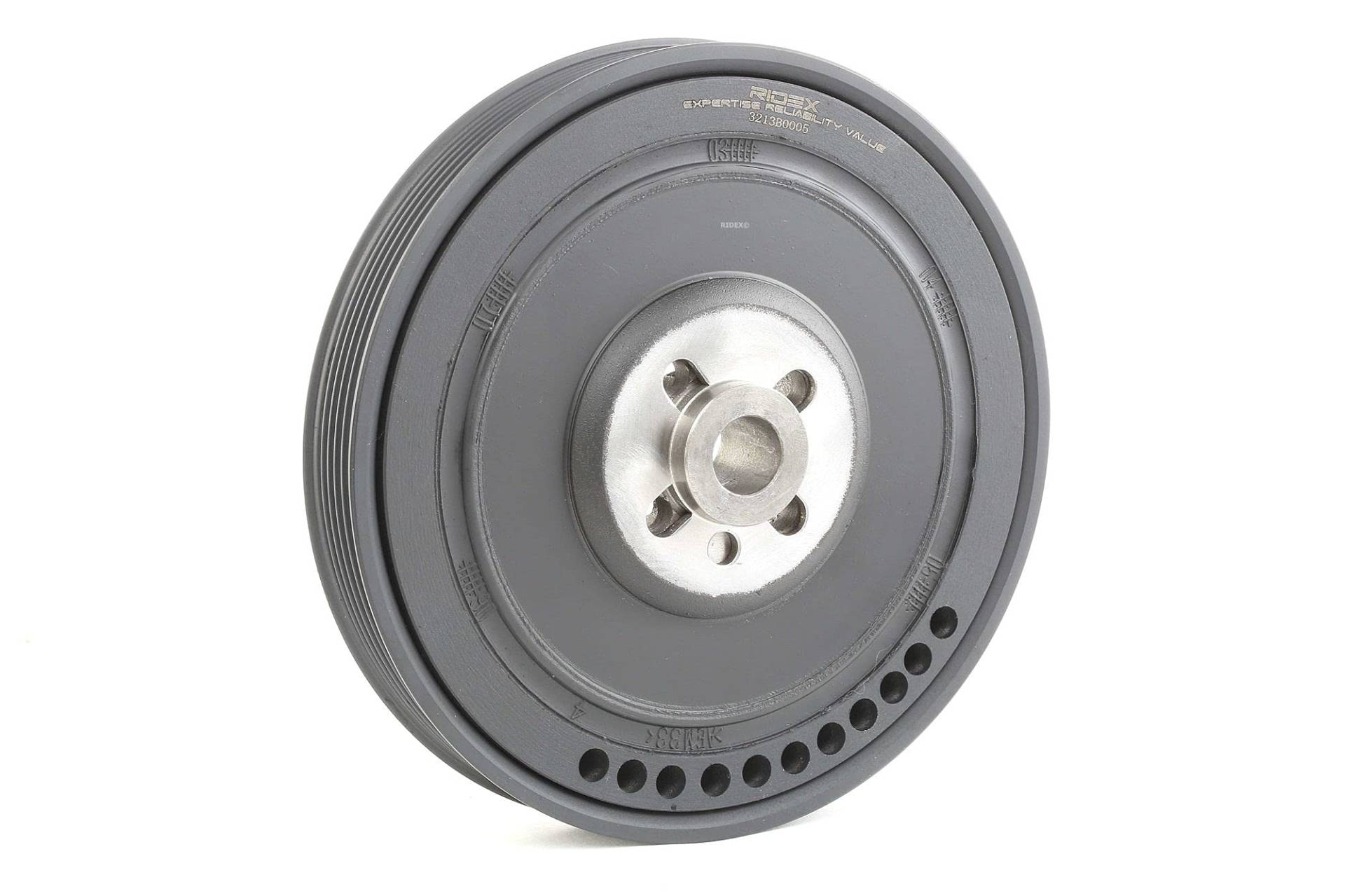 RIDEX 3213B0005 Riemenscheibe Kurbelwelle 57mm 188mm RIDEX 3213B0005 Riemenscheibe Kurbelwelle 57mm 188mm von RIDEX
