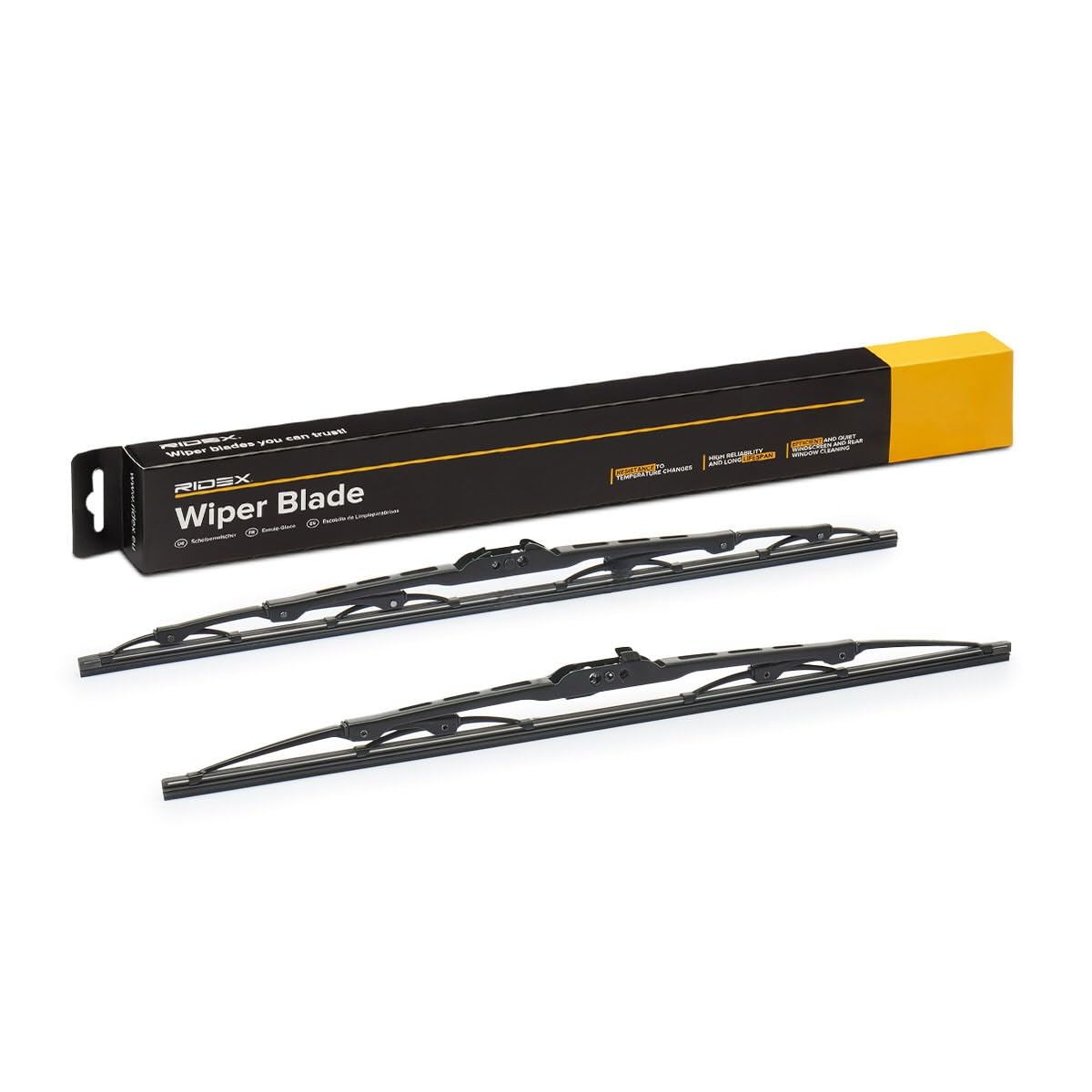 RIDEX Scheibenwischer Set Wischerblätter Set ohne Spoiler Frontscheibenwischer Vorne Wischblattausführung: Standard Länge 1: 500mm Länge 2: 475mm 298W17250 RIDEX Scheibenwischer Set Wischerblätter Set ohne Spoiler Frontscheibenwischer Vorne Wischblattausführung: Standard Länge 1: 500mm Länge 2: 475mm 298W17250 von RIDEX