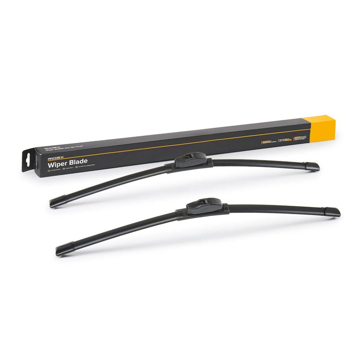 RIDEX Scheibenwischer Set Wischerblätter Set mit Spoiler Frontscheibenwischer Vorne Wischblattausführung: Rahmenlos Länge 1: 500mm Länge 2: 475mm 298W17229 RIDEX Scheibenwischer Set Wischerblätter Set mit Spoiler Frontscheibenwischer Vorne Wischblattausführung: Rahmenlos Länge 1: 500mm Länge 2: 475mm 298W17229 von RIDEX