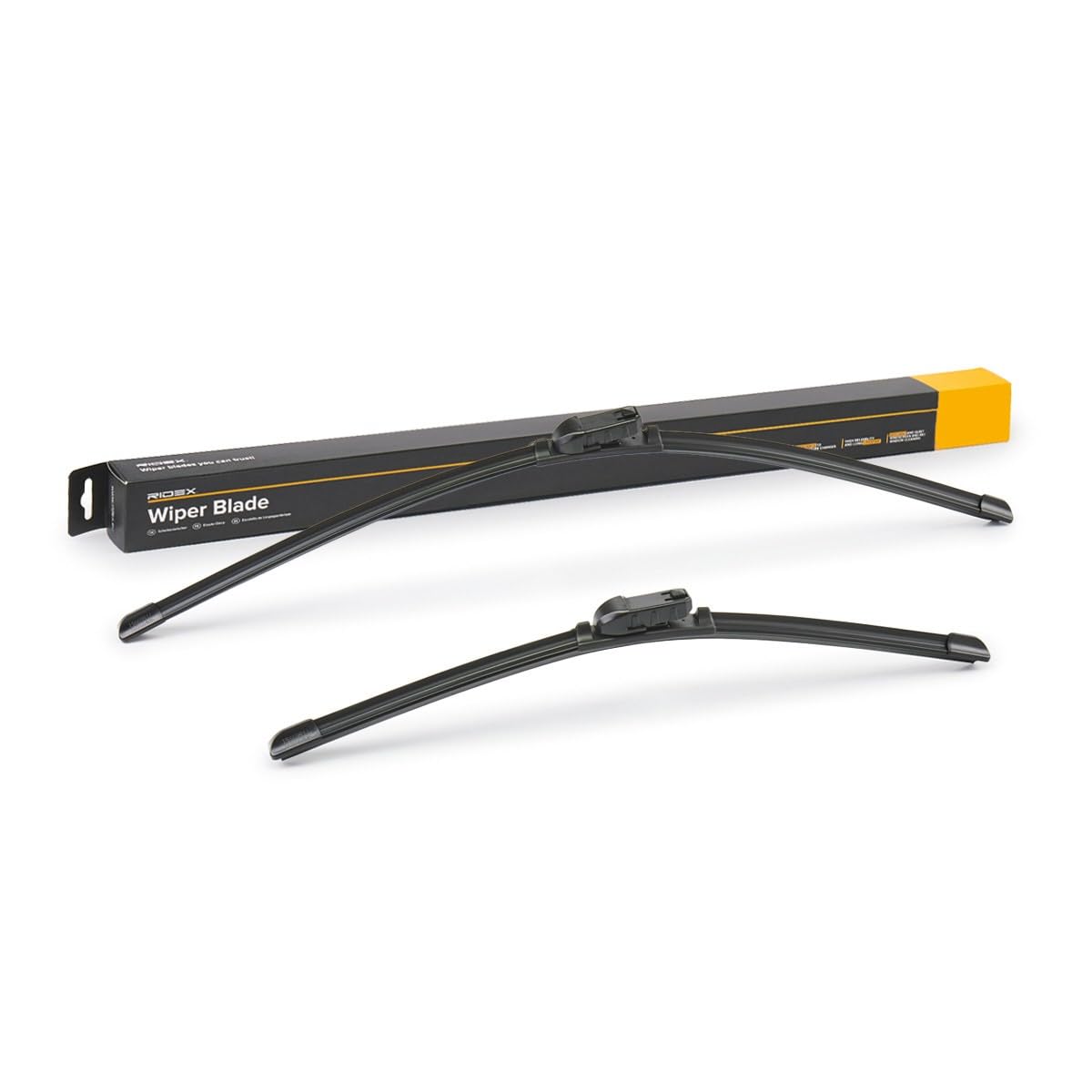 RIDEX Scheibenwischer Set Wischerblätter Set mit Spoiler Frontscheibenwischer Vorne Wischblattausführung: Flachbalkenwischblatt, Rahmenlos Länge 1: 650mm Länge 2: 450mm 298W17128 RIDEX Scheibenwischer Set Wischerblätter Set mit Spoiler Frontscheibenwischer Vorne Wischblattausführung: Flachbalkenwischblatt, Rahmenlos Länge 1: 650mm Länge 2: 450mm 298W17128 von RIDEX