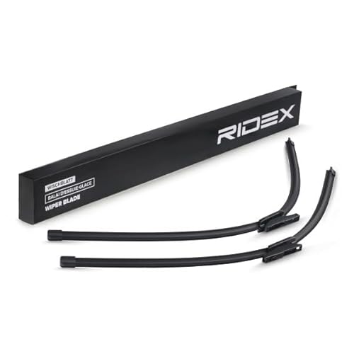 RIDEX Scheibenwischer Set Wischerblätter Set mit Spoiler Frontscheibenwischer Vorne Wischblattausführung: Flachbalkenwischblatt, Rahmenlos Länge 1: 800mm Länge 2: 750mm 298W0027 RIDEX Scheibenwischer Set Wischerblätter Set mit Spoiler Frontscheibenwischer Vorne Wischblattausführung: Flachbalkenwischblatt, Rahmenlos Länge 1: 800mm Länge 2: 750mm 298W0027 von RIDEX
