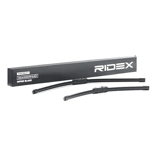 RIDEX Scheibenwischer Set Wischerblätter Set mit Spoiler Frontscheibenwischer Vorne Wischblattausführung: Rahmenlos Länge 1: 650mm Länge 2: 475mm 298W0340 RIDEX Scheibenwischer Set Wischerblätter Set mit Spoiler Frontscheibenwischer Vorne Wischblattausführung: Rahmenlos Länge 1: 650mm Länge 2: 475mm 298W0340 von RIDEX