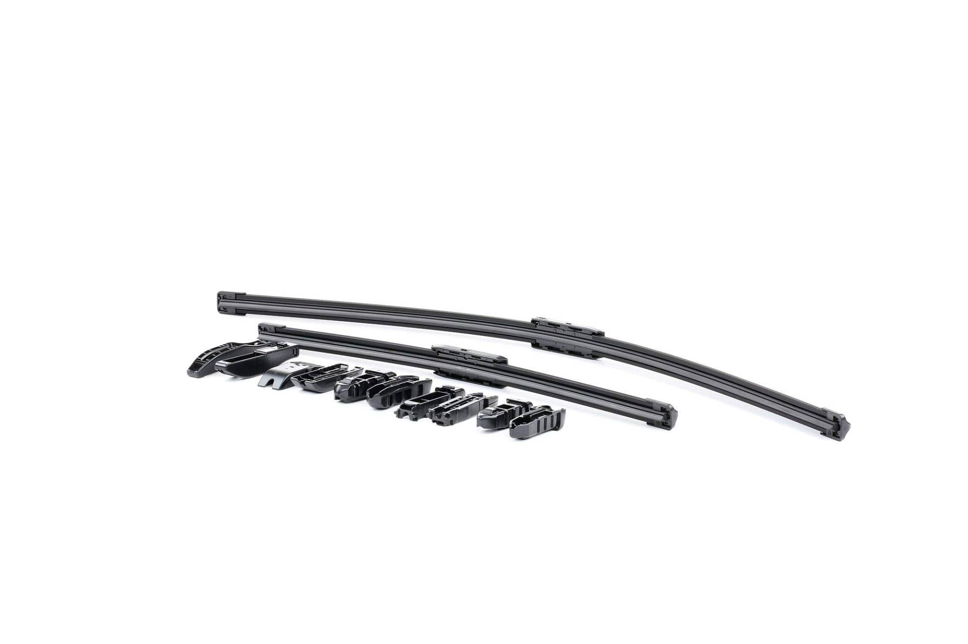 RIDEX Scheibenwischer Set Wischerblätter Set mit Spoiler Frontscheibenwischer Vorne Wischblattausführung: Rahmenlos Länge 1: 600mm Länge 2: 380mm 298W0058 RIDEX Scheibenwischer Set Wischerblätter Set mit Spoiler Frontscheibenwischer Vorne Wischblattausführung: Rahmenlos Länge 1: 600mm Länge 2: 380mm 298W0058 von RIDEX
