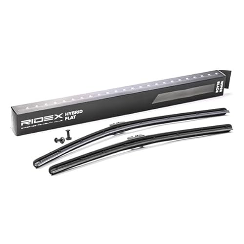 RIDEX Scheibenwischer Set Wischerblätter Set mit Spoiler Frontscheibenwischer Vorne Wischblattausführung: Flachbalkenwischblatt, Rahmenlos Länge 1: 575mm Länge 2: 450mm 298W0020 RIDEX Scheibenwischer Set Wischerblätter Set mit Spoiler Frontscheibenwischer Vorne Wischblattausführung: Flachbalkenwischblatt, Rahmenlos Länge 1: 575mm Länge 2: 450mm 298W0020 von RIDEX
