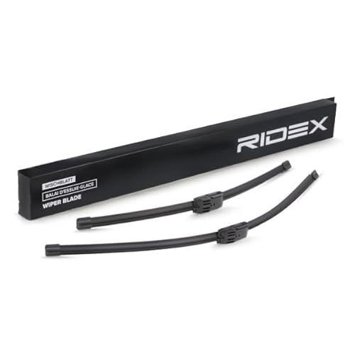 RIDEX Scheibenwischer Set Wischerblätter Set mit Spoiler Frontscheibenwischer Vorne Wischblattausführung: Flachbalkenwischblatt, Rahmenlos Länge 1: 650mm Länge 2: 500mm 298W0260 RIDEX Scheibenwischer Set Wischerblätter Set mit Spoiler Frontscheibenwischer Vorne Wischblattausführung: Flachbalkenwischblatt, Rahmenlos Länge 1: 650mm Länge 2: 500mm 298W0260 von RIDEX