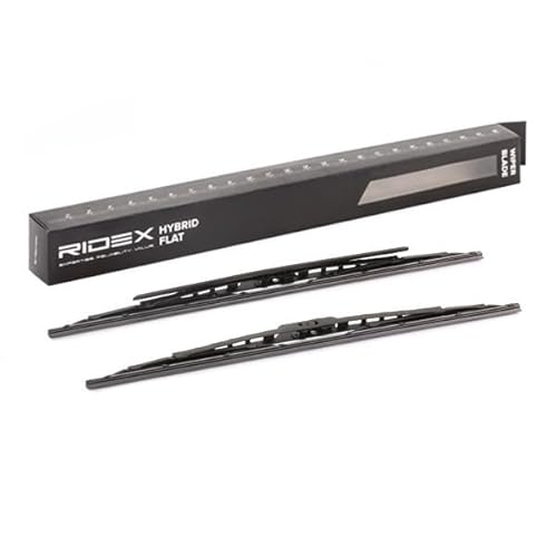 RIDEX Scheibenwischer Set Wischerblätter Set mit Spoiler Frontscheibenwischer Vorne Wischblattausführung: Standard Länge 1: 530mm Länge 2: 500mm 298W0109 RIDEX Scheibenwischer Set Wischerblätter Set mit Spoiler Frontscheibenwischer Vorne Wischblattausführung: Standard Länge 1: 530mm Länge 2: 500mm 298W0109 von RIDEX