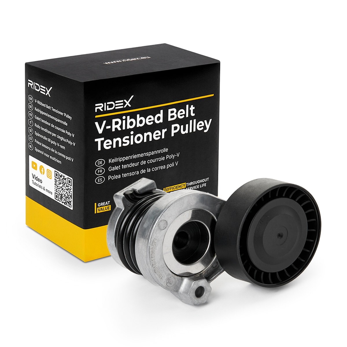 RIDEX Spannrolle MERCEDES-BENZ,RENAULT,NISSAN 310T0291 117501113R,117504048R,8200608550 Spannrolle, Keilrippenriemen 6072000070,6072000100,A6072000070 RIDEX Spannrolle MERCEDES-BENZ,RENAULT,NISSAN 310T0291 117501113R,117504048R,8200608550 Spannrolle, Keilrippenriemen 6072000070,6072000100,A6072000070 von RIDEX