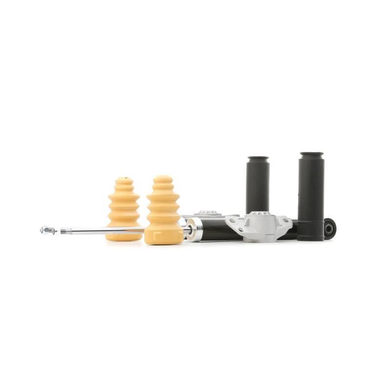 RIDEX 1185S0012 Fahrwerkssatz Stoßdämpfer Set Hinten Teleskop-Stoßdämpfer Gasdruck Zweirohr ohne Kugellager von RIDEX