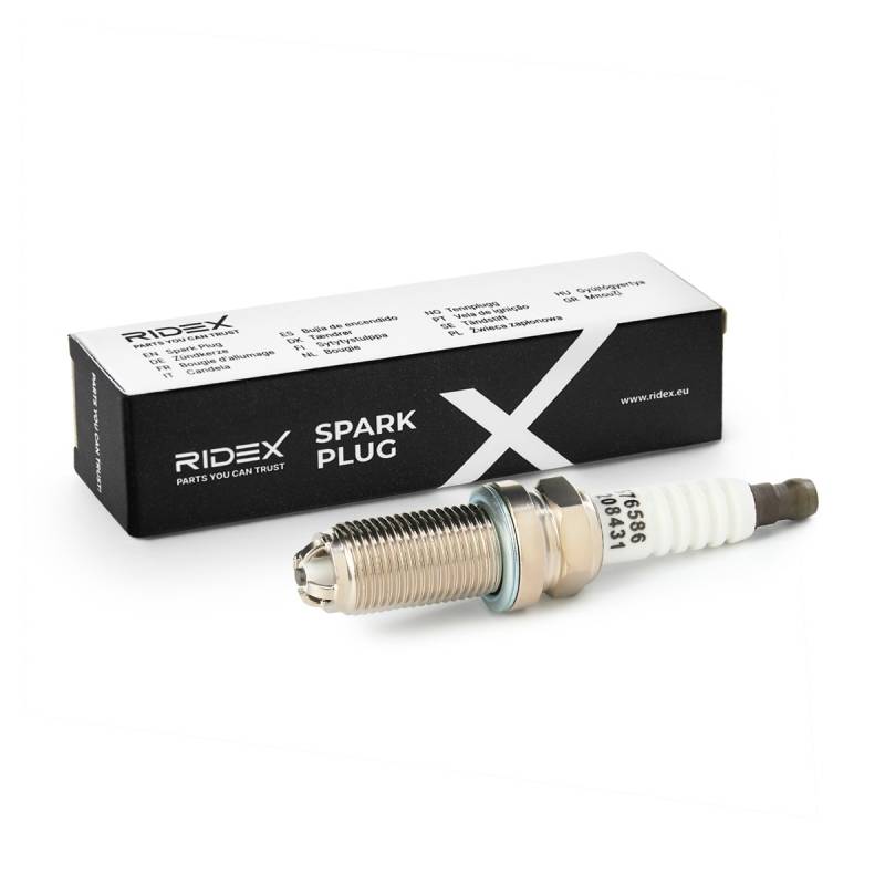 RIDEX Zündkerze OPEL,FORD,FIAT 686S0185 1088847,CV6E12405AA,12620540 Zündkerzen,Kerzen,Zuendkerzen 12647827,55500619,LFG18110,SKITBKG12020,4811581 von RIDEX
