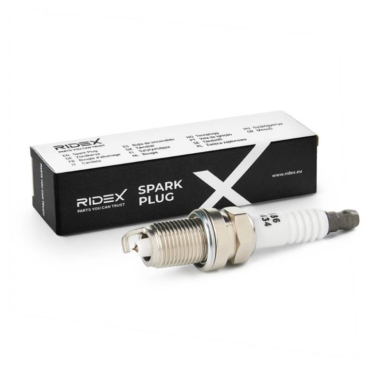 RIDEX Zündkerze VW,AUDI,OPEL 686S0265 98615615J,H98615615J,BY481ZFR6F Zündkerzen,Kerzen,Zuendkerzen 1UNH18110,MZ602069,22401AA610,99906910X9020 von RIDEX