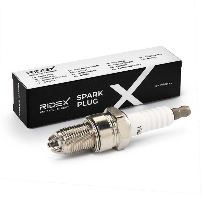 RIDEX Zündkerze VW,AUDI,SKODA 686S0512 101000005AA,101000005AB,101000007AD Zündkerzen,Kerzen,Zuendkerzen 101000026AB,7686643,101000001AB,60806024 von RIDEX