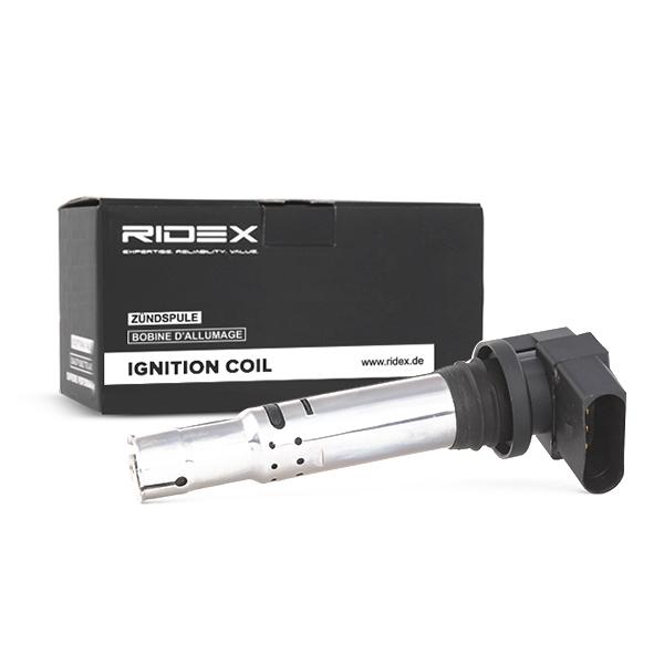 RIDEX Zündspule VW,AUDI,SKODA 689C0003 036905715C,036905715F,036905715H Einzelzündspule 036905100B,2503807,036905100C,036905100D,036905715A,036905100A von RIDEX