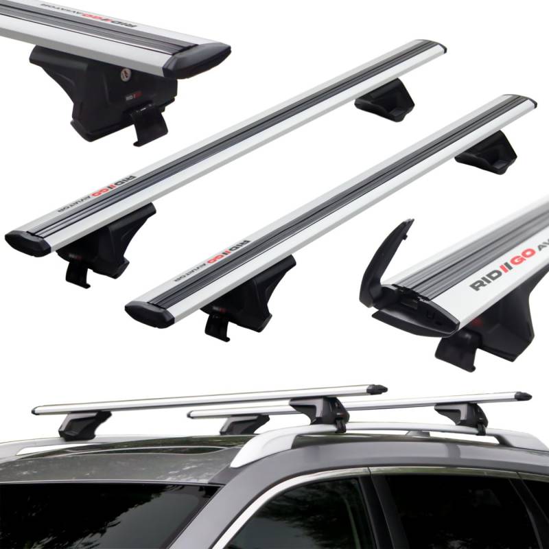 Dachträger für Citroen C5 1 I FL RC/RE 2001-2007 Kombi Silber von RIDIGO