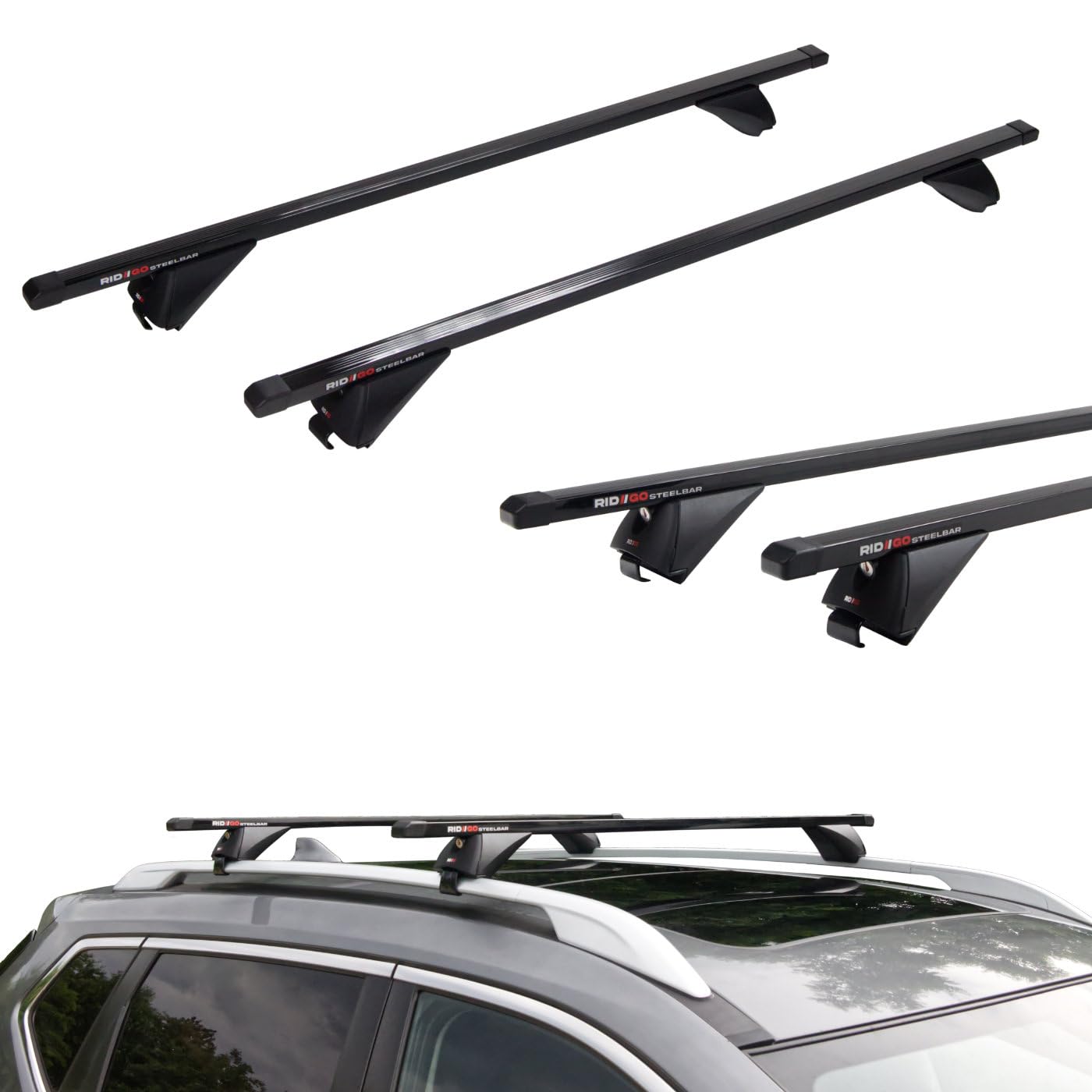 Dachträger für RAV-4 3 III XA30 2006-2012 offene Dachreling Dachträger für RAV-4 3 III XA30 2006-2012 offene Dachreling von RIDIGO