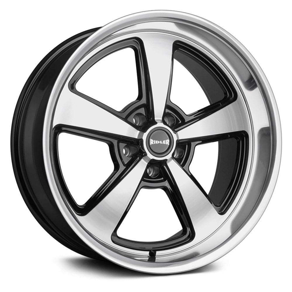 RIDLER 652 652 Hochglanzschwarz mit Diamantschliff-Oberfläche und Lippe, 20 x 10, 5-114,3, 0 mm, 83,82 mm RIDLER 652 652 Hochglanzschwarz mit Diamantschliff-Oberfläche und Lippe, 20 x 10, 5-114,3, 0 mm, 83,82 mm von RIDLER
