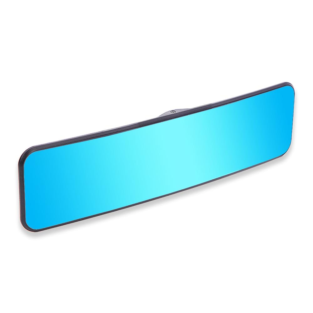 SkycropHD Anti Glare Rear View Mirror for Car, Clip on Wide Angle Rearview Mirror Eliminate Blind Spots – Convex, Blue SkycropHD Anti Glare Rear View Mirror for Car, Clip on Wide Angle Rearview Mirror Eliminate Blind Spots – Convex, Blue von SkycropHD