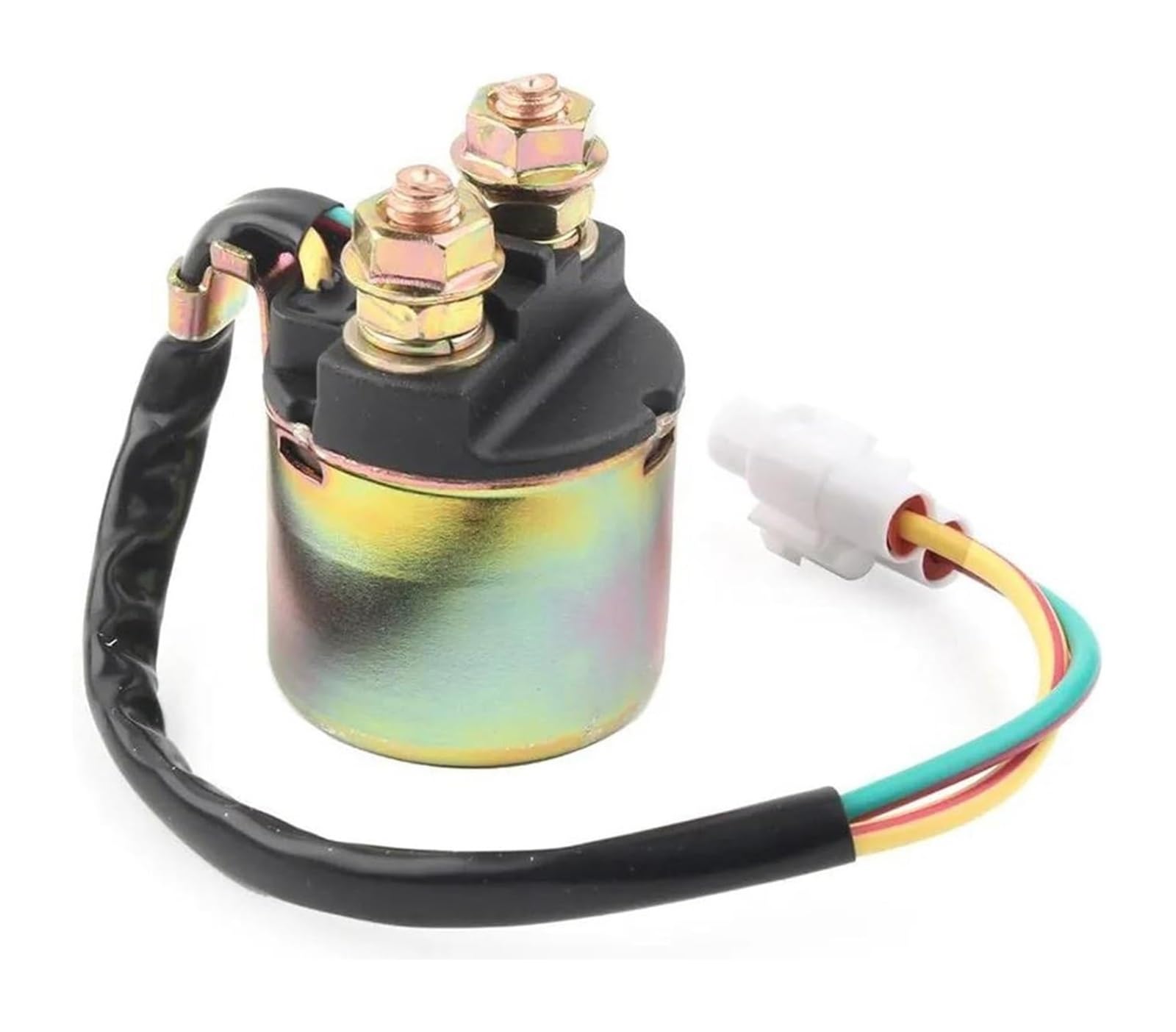 Anlasser Starter Für TRX420FM 4x4 2007 2008 2009 2010 2011 2012 2013 31200-HP5-601 35850-HP1-601 Motorrad Starter Magnet Relais(1pc Relay) von RINKTEEA