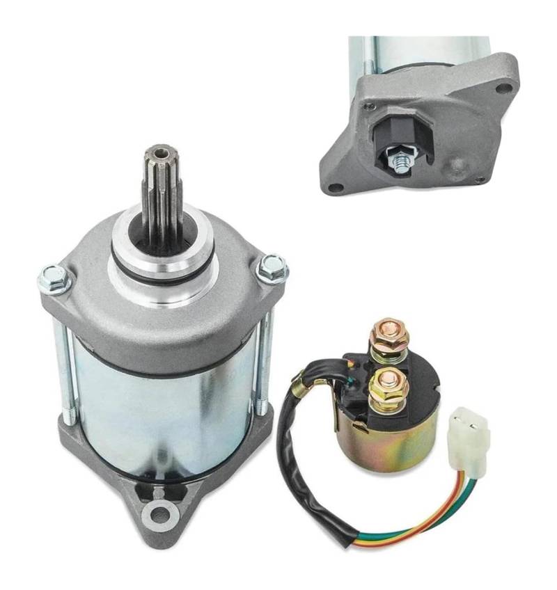 Anlasser Starter Für TRX420FPE 4x4 ES EPS 2009 2010 2011 2012 2013 31200-HP5-601 35850-HP1-601 Starter Motor Magnet Relais von RINKTEEA