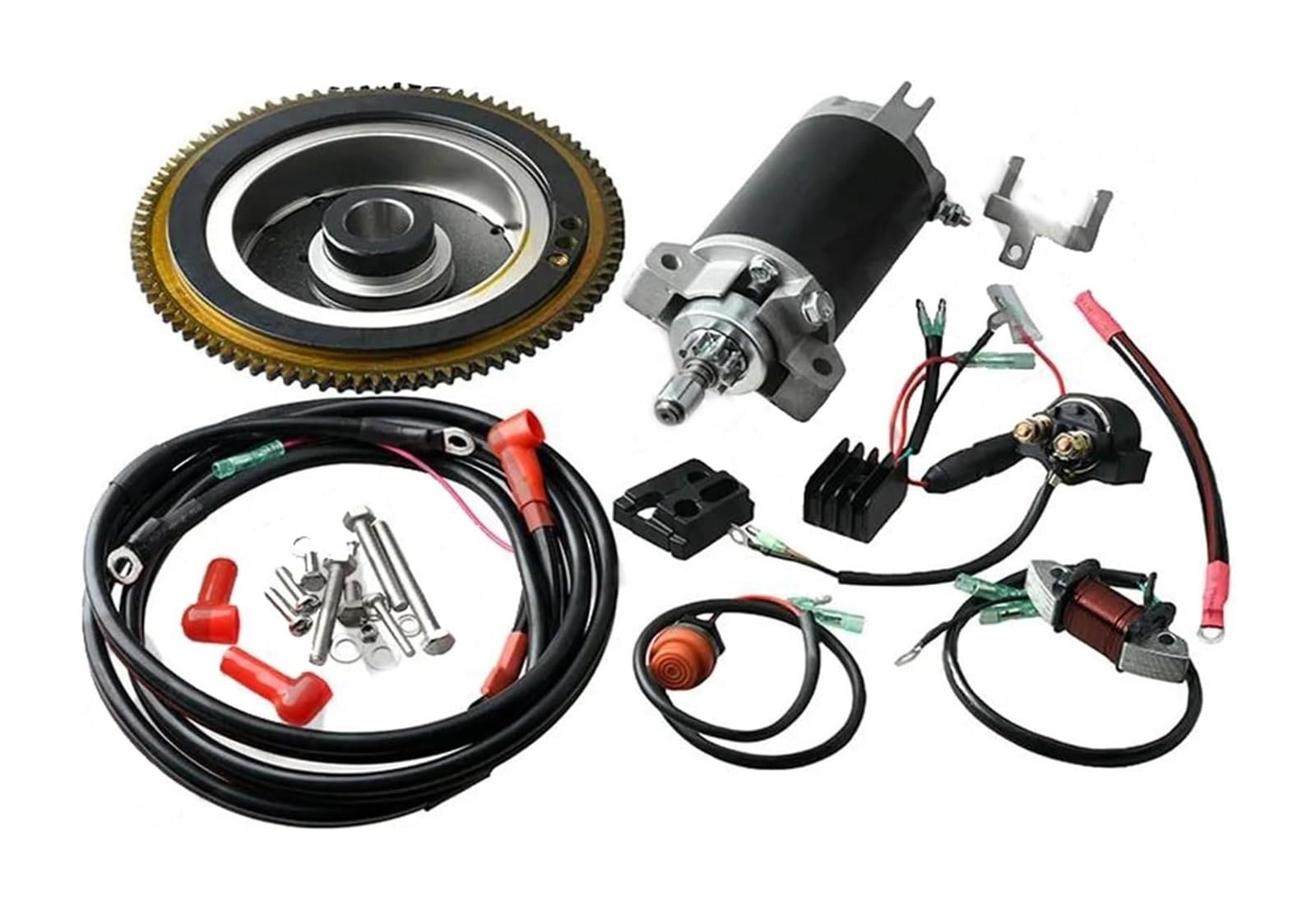 Anlasser Starter Für Y&amaha T40 2-Takt 40 PS Startermotorsatz Elektrischer Startumbausatz Modell 66T Anlasser Starter Für Y&amaha T40 2-Takt 40 PS Startermotorsatz Elektrischer Startumbausatz Modell 66T von RINKTEEA