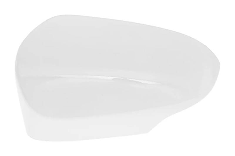 Außenspiegelkappen Für Yaris 2012 2013 2014 2015 2016 2017 2018 2019 Außen Rückspiegel Abdeckung Flügel Tür Seite Shell Kappe Gehäuse(White-L) von RINKTEEA
