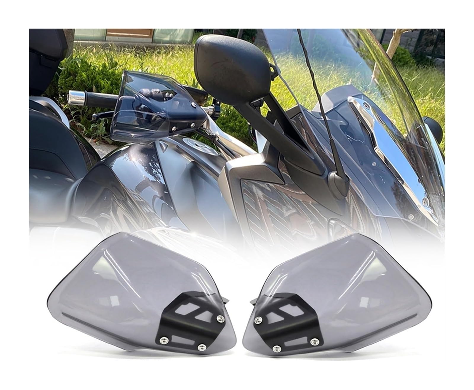Motorrad Lenkerschutz Für B&MW K 1600 GT GTL K1600GT K1600GTL 2017-2023 Motorrad Handprotektoren Schutz Lenker Handschutz Griffschutz(A) von RINKTEEA