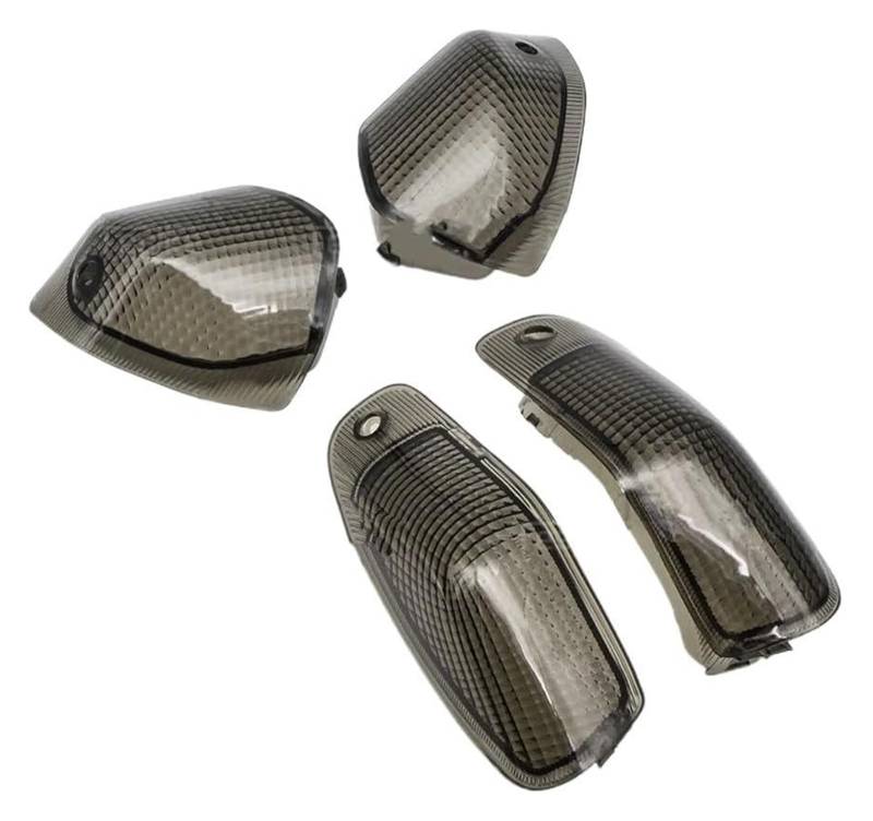 RINKTEEA Motorrad Blinker Licht Für Ka&wasaki ZZR 400/600 ZZR400 ZZR600 ZX600E 1994-2004 Lampengehäuse Lampenschirm Motorrad Lichtabdeckung Blinker(Front-Rear-B) von RINKTEEA