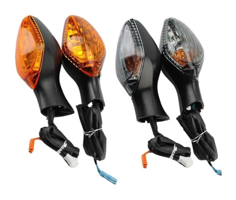 RINKTEEA Motorrad Blinker Licht Für NC700 NC750 S/X/D CBR500R CB650F CB500F NC700X NC750X NC 700 750 Motorrad Motorrad Blinker Blinker Kontrollleuchte(Light Amber 2PINS) von RINKTEEA
