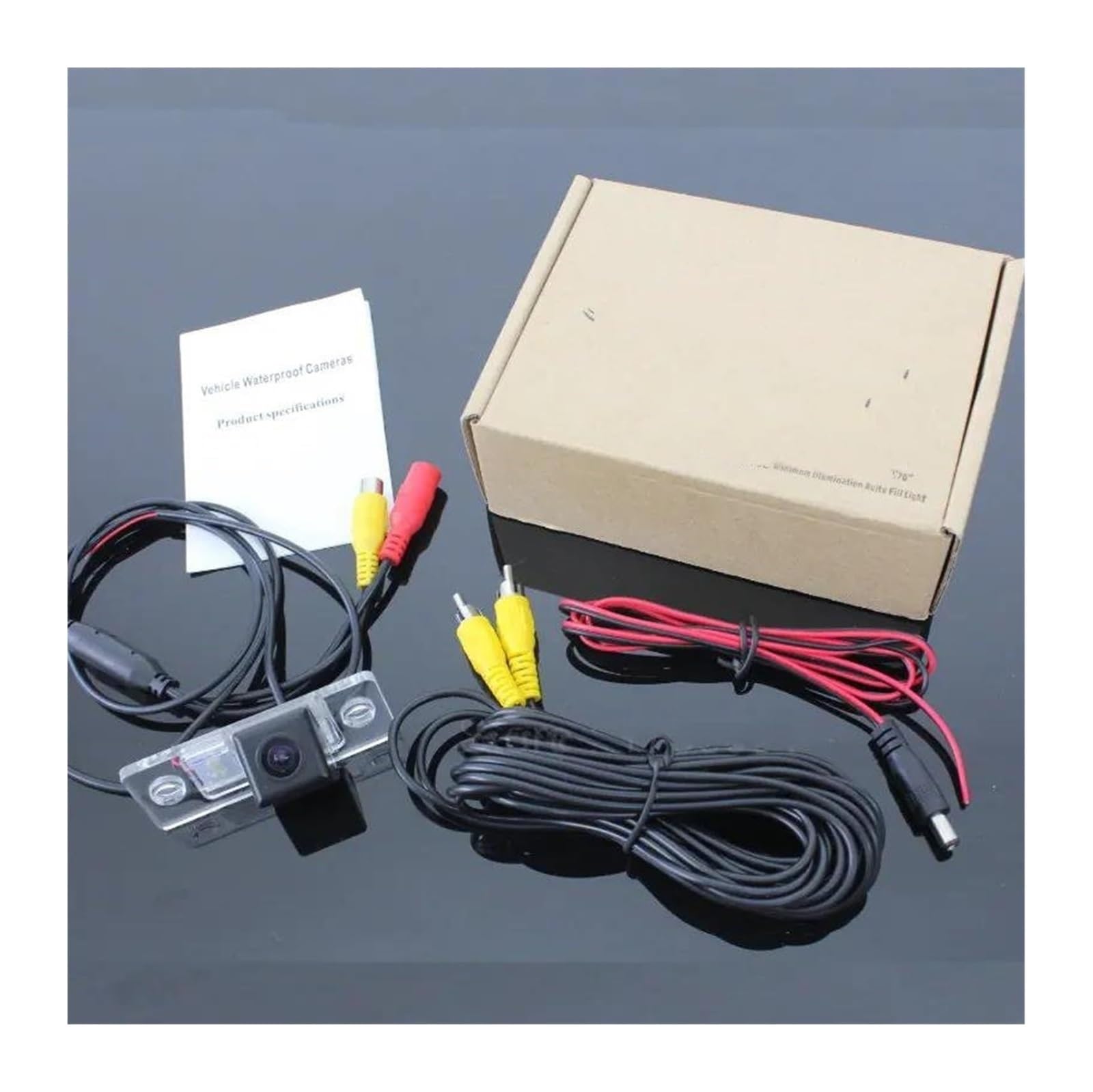 Rückansicht Kamera FÜR VW FÜR G&olf FÜR T&OURAN FÜR J&etta FÜR B&ORA FÜR GLi FÜR Sagitar FÜR Vento Auto Rückfahr Kamera Halterung Halter Für Rückansicht(A set Camera) von RINKTEEA