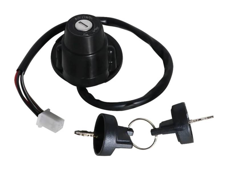 Zündlichtschalter Für AG100 AG175 AG200 AG200F AG200FE Motorrad Zündschloss Schlösser Kit OEM:53C-82510-01 von RINKTEEA
