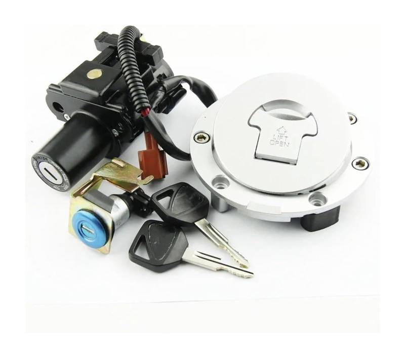 Zündlichtschalter Für CBR1000 Für CBR1000RR Für CB600F Moto Kraftstoff Tankdeckel Zündschloss Sitzschloss Schlüsselsatz 135010-MEL-670 35010-MEL-A20 von RINKTEEA