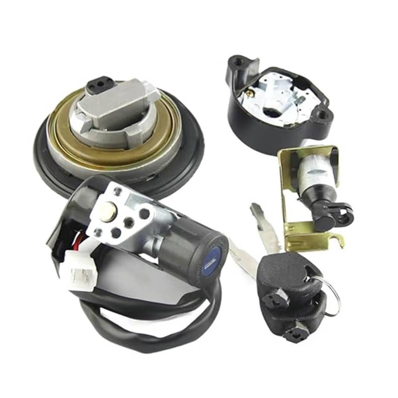 Zündlichtschalter Für CBR125RS 2012 2013 2014 2015 2016 Für CBR125RF 2016 35010-KTY-H50 Motorrad Sitz Tankdeckel Kit Zündschlüssel Set von RINKTEEA