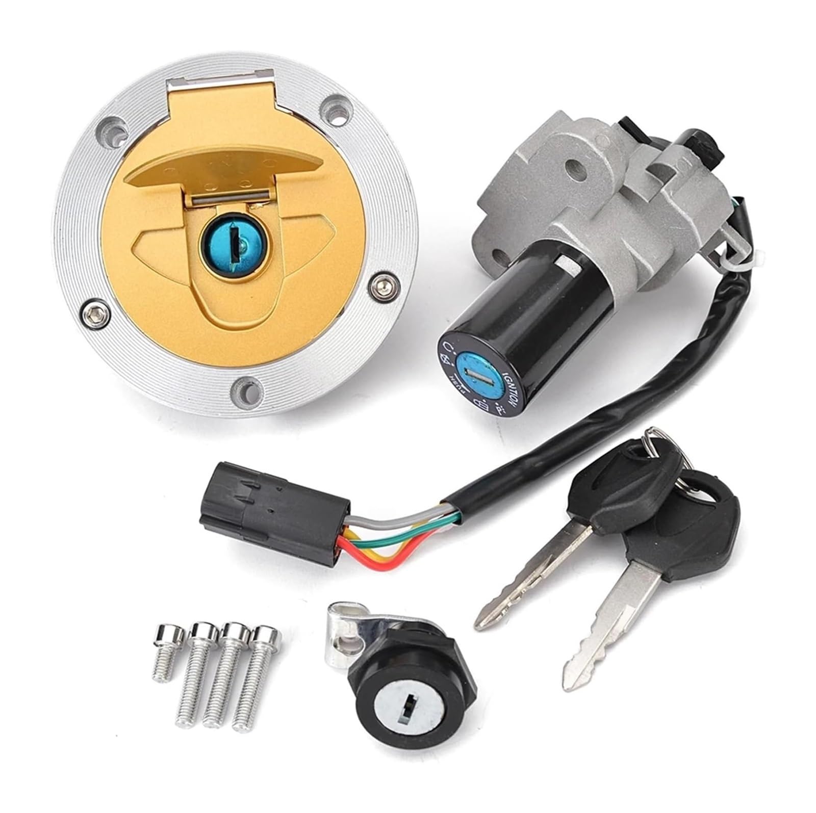 Zündlichtschalter Für D&UCATI 848 1098 1098S 1198 1198S ST3 Für Hyper&Motard 796 1100 Zündschloss Tankdeckel Sitzschloss Set Zündlichtschalter Für D&UCATI 848 1098 1098S 1198 1198S ST3 Für Hyper&Motard 796 1100 Zündschloss Tankdeckel Sitzschloss Set von RINKTEEA