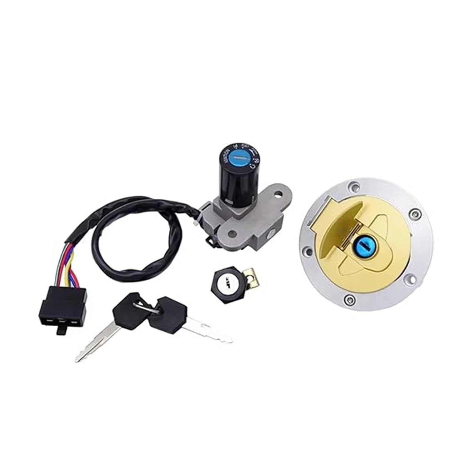 Zündlichtschalter Für D&UCATI Für ST4 2000-2002 Für ST2 1998-2003 6 Drähte Motorrad Zündschloss Sperren Tank Tankdeckel Abdeckung Sitz Schlüssel Zündlichtschalter Für D&UCATI Für ST4 2000-2002 Für ST2 1998-2003 6 Drähte Motorrad Zündschloss Sperren Tank Tankdeckel Abdeckung Sitz Schlüssel von RINKTEEA